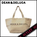 メール便可！【※難あり※ DEAN＆DELUCA/ディーン・アンド・デルーカ】大人気！コットントートバッグ DEANandDELUCA-minicottonbag